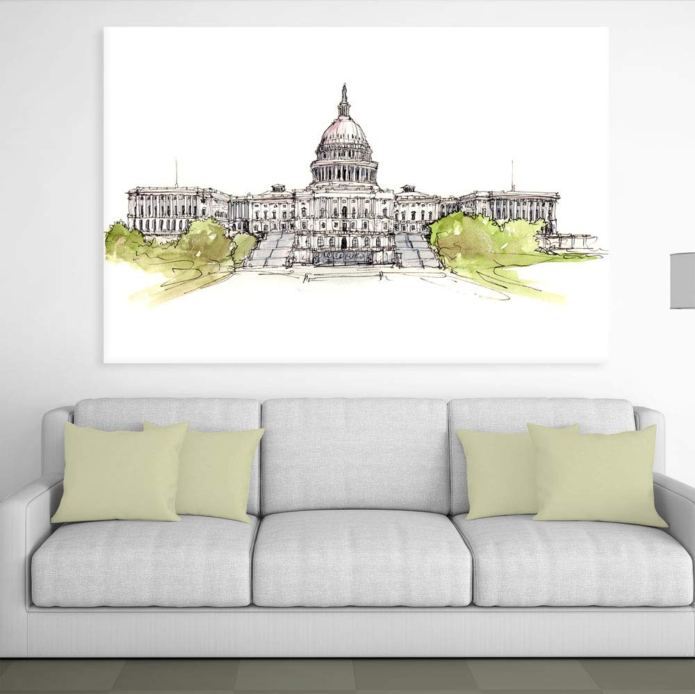 inep-b07hvy7ffh-unframed-canvas-of-united-states-capitol-complex-illustration-in-matte-finish.jpeg